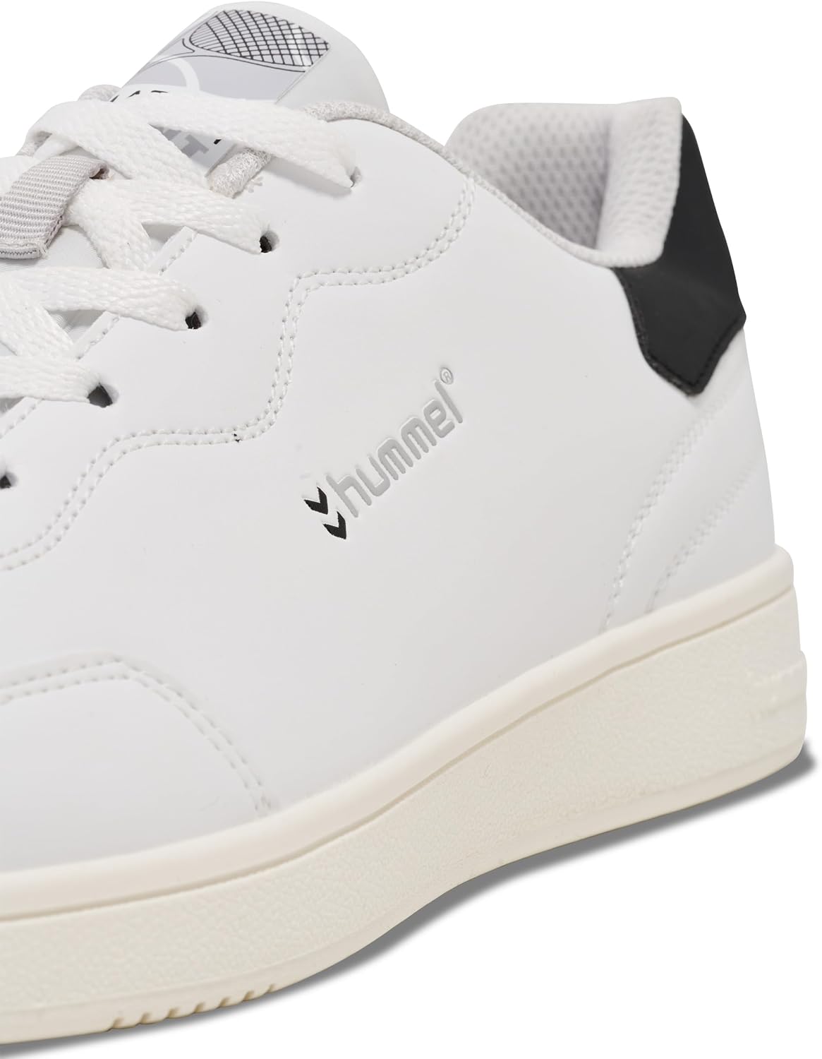 hummel Shoe Match Point Adult, white black, 10