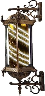 Wall-Mounted Barber Pole Led Light, Barber Shop Salon Sign Illuminated Red White Blue Rotating Stripes,Suitable for Hair Salon Barber Shop Spa Business 90X22cm/120X22 22.10.4
