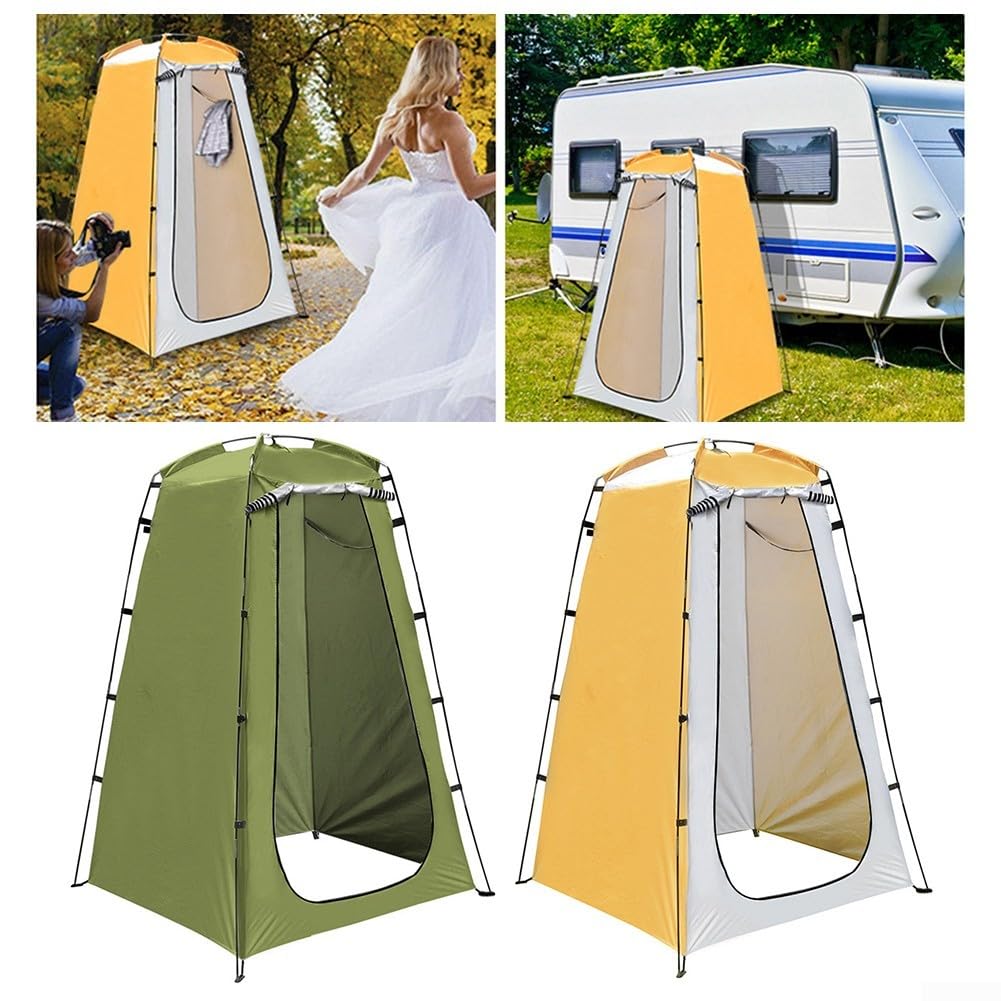 do natychmiastowego kempingu namiot prysznicowy, wodoodporny i wiatroszczelny, ochrona przed wzrokiem, na plażę, wędkowanie, toaletę, 120 x 120 x 180 cm
