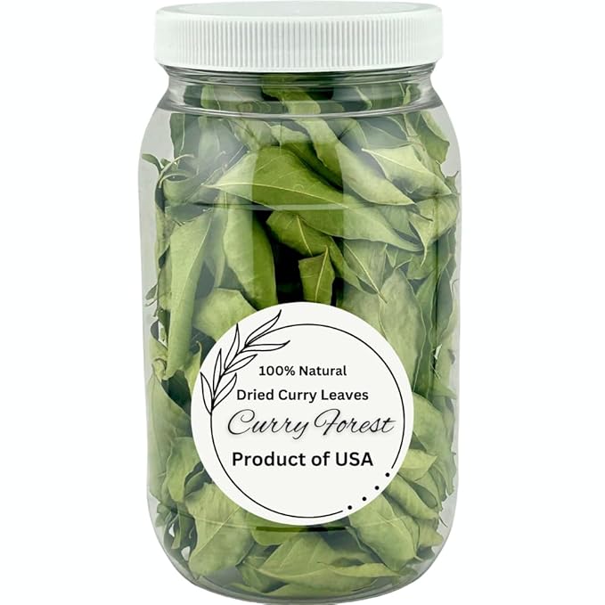 Dried Curry Leaves Medium (10-15 oz) - premium Arizona grown
