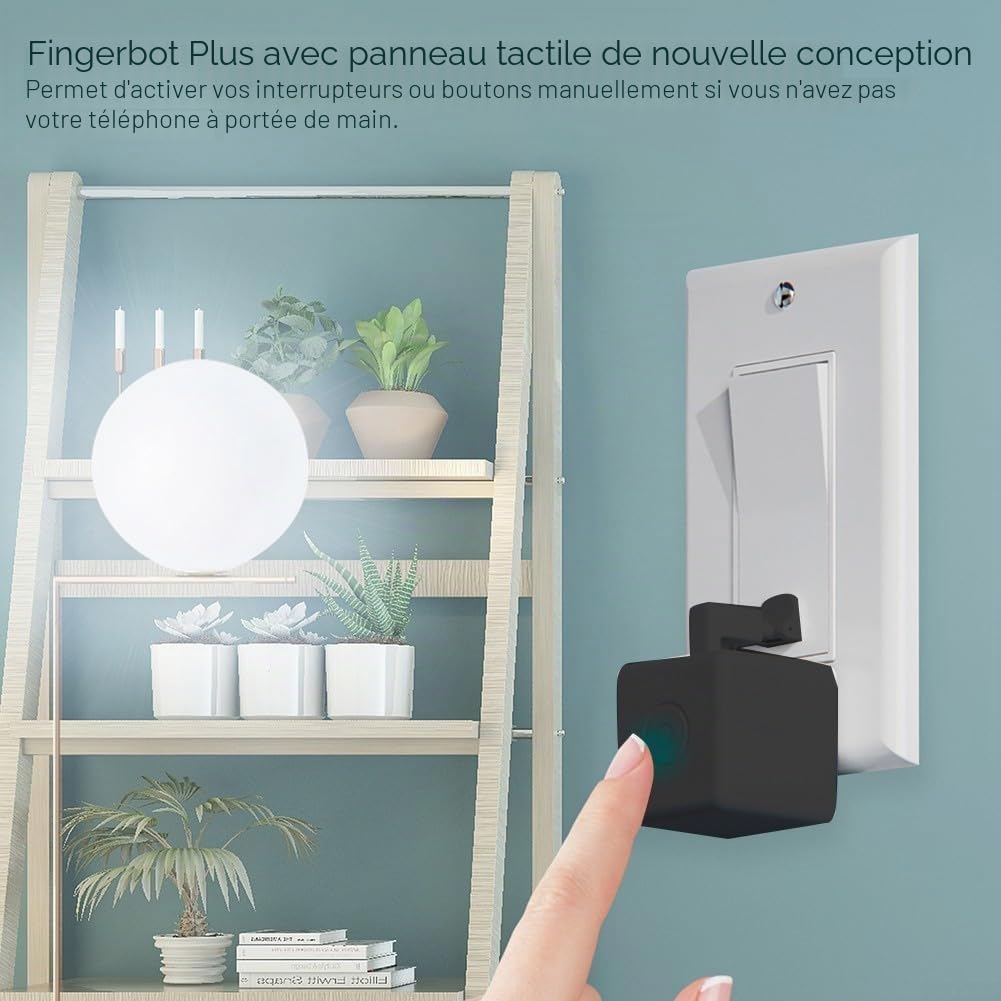 Fingerbot Bouton poussoir sans câblage avec contrôle tactile