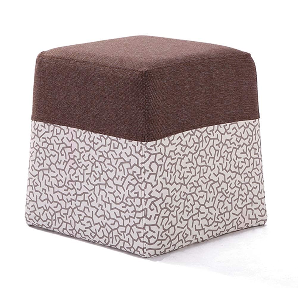 Pouf chaussure pour le couloir et petit onglet de canapé chic en cuir pour votre salon