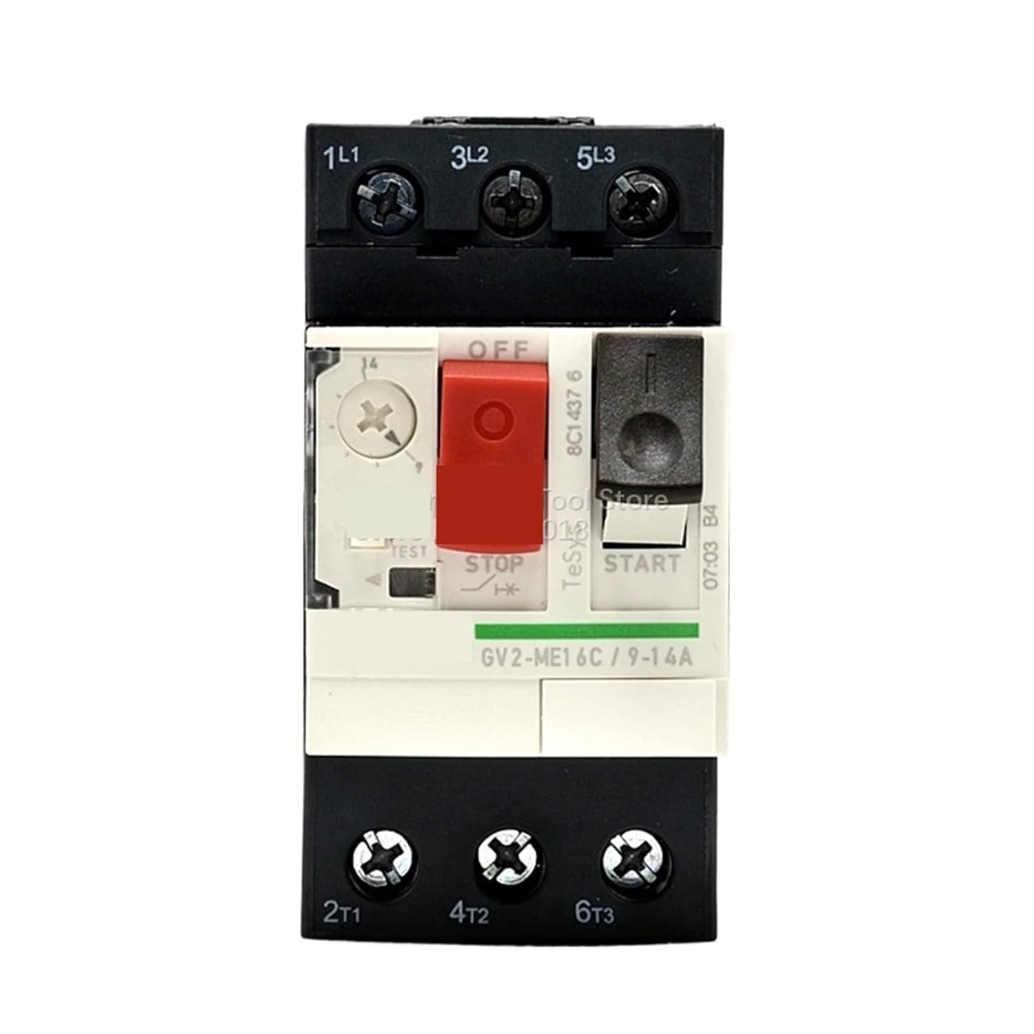 GV2-ME16C Motor Protection Circuit Breaker GV2ME16C 9-14A Button 3P Thermal Magnetic Type