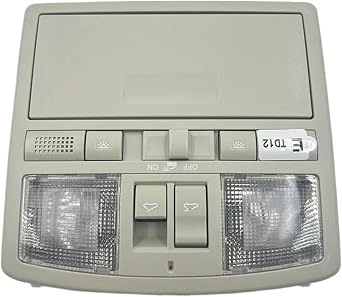 Car Interior Dome Lamp Cover Reading Light Control Panel with Sunroof Switch Compatible for Mazda 6 GH 2008-12 CX9 2010-2015