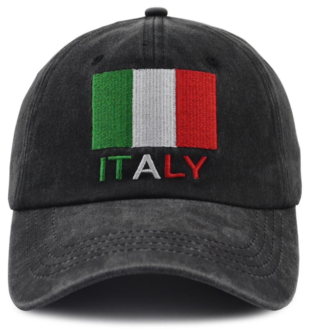 USA Canada Australia Ukraine United Kingdom Germany France Puerto Rico Italy Spain Mexico Flag Hats for Men Women