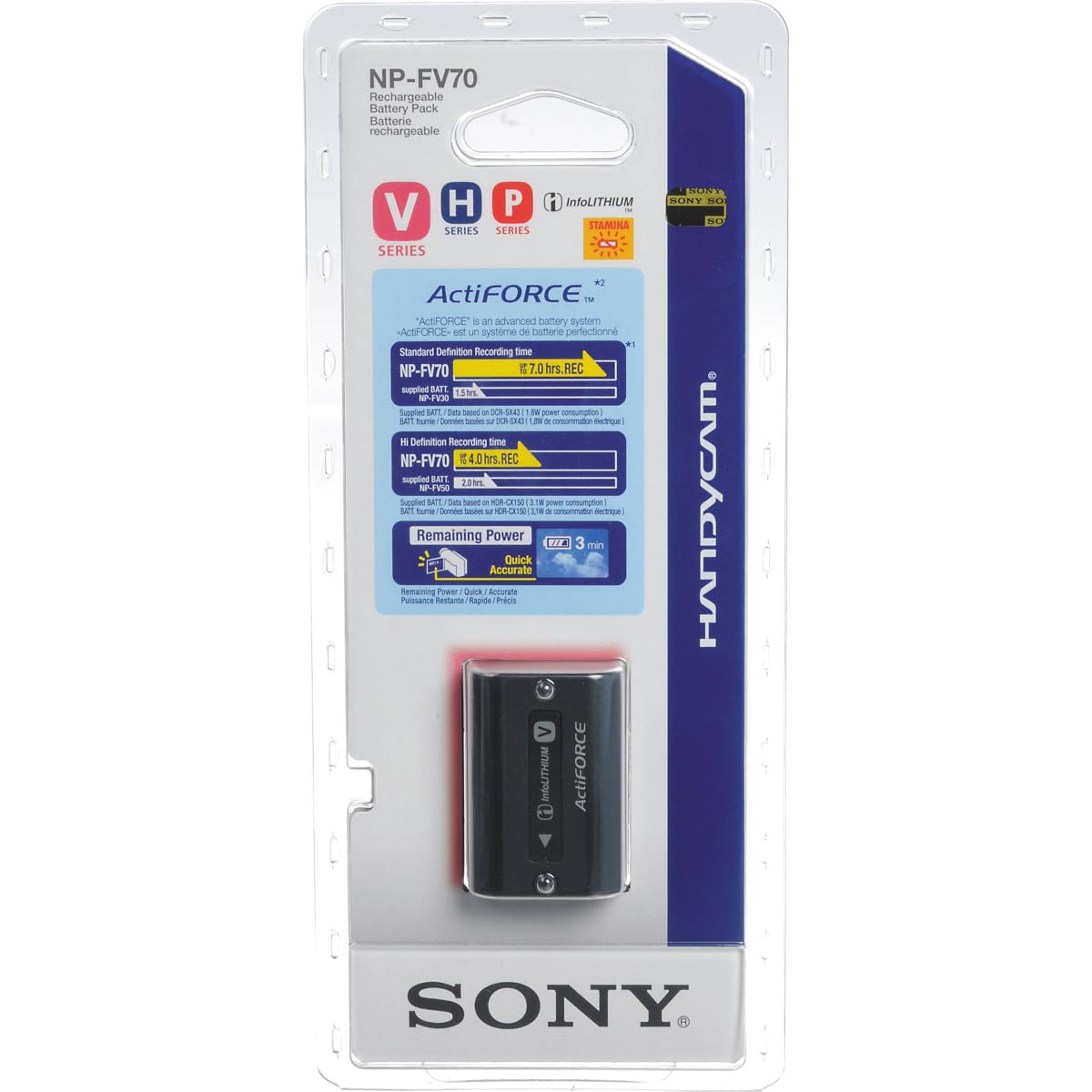 SONY NP-FV70A バッテリー 1900mAh Amazon.com : Sony NP-FV70A V-Series Rechargeable Digital Camera