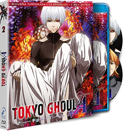 Tokyo Ghoul Va (Tokyo Ghoul A Temporada 2 - Blu Ray -, Importé D'Espagne, Langues Sur Les Détails)