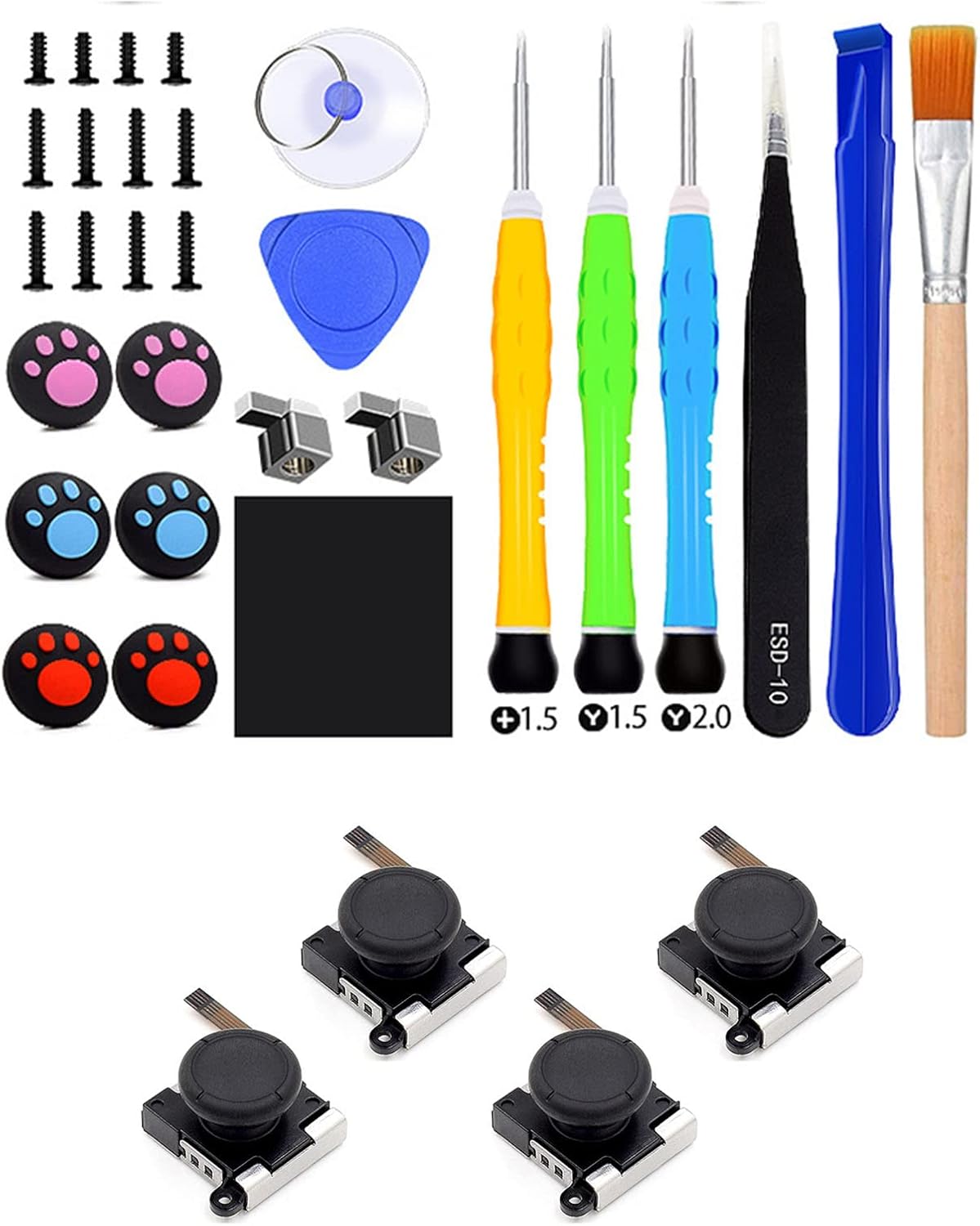 33 in 1 for Joycon Controller Repair Kit for Switch Lite