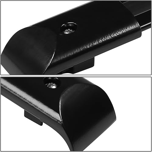 Miniatura 9 de DNA MOTORING PT-ZTL-8033 - Barra transversal de aluminio para riel superior 02-06 Honda CRV, color negro