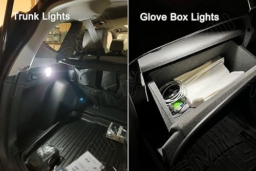 Miniatura 6 de Kit de 13 piezas de luz LED interior Cherokee blanca de 6000 K, repuesto para Jeep Cherokee KL 2014 2015 2016 2017 2018 2019 2020, con diagrama de