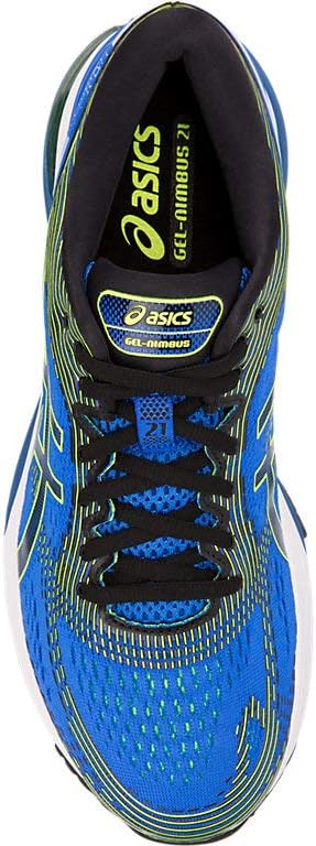 ASICS Men's Gel-Nimbus 21 Running Shoes 7 Illusion Blue/Black