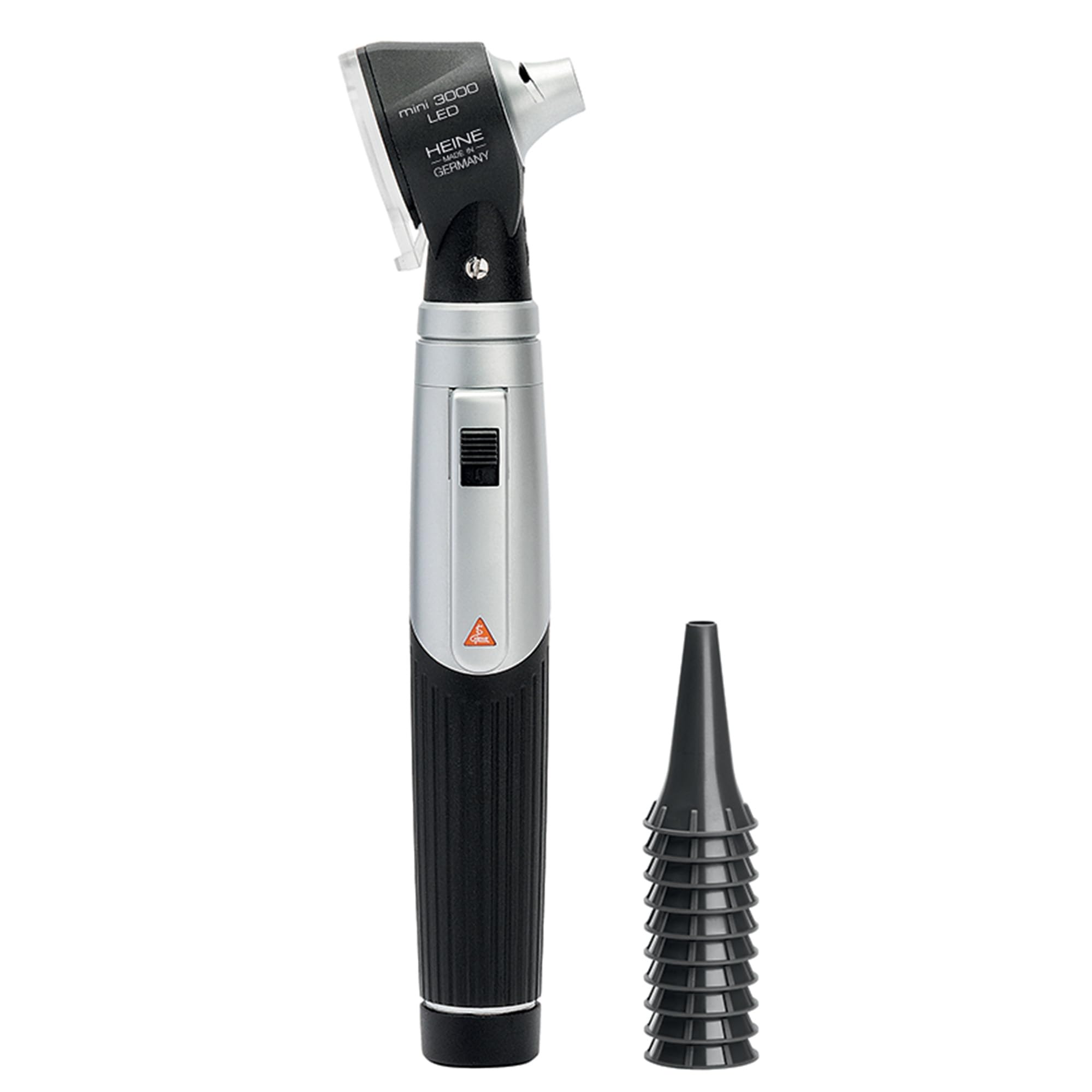 HEINE - Mini otoscopio médico profesional 3000 LED 2,5 V DIRECT, negro