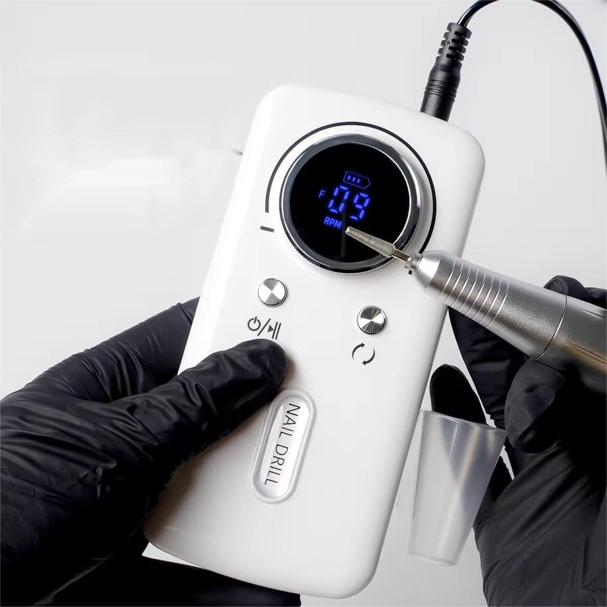 Professional Electric Nail Drill Machine – 45000 RPM High-Speed