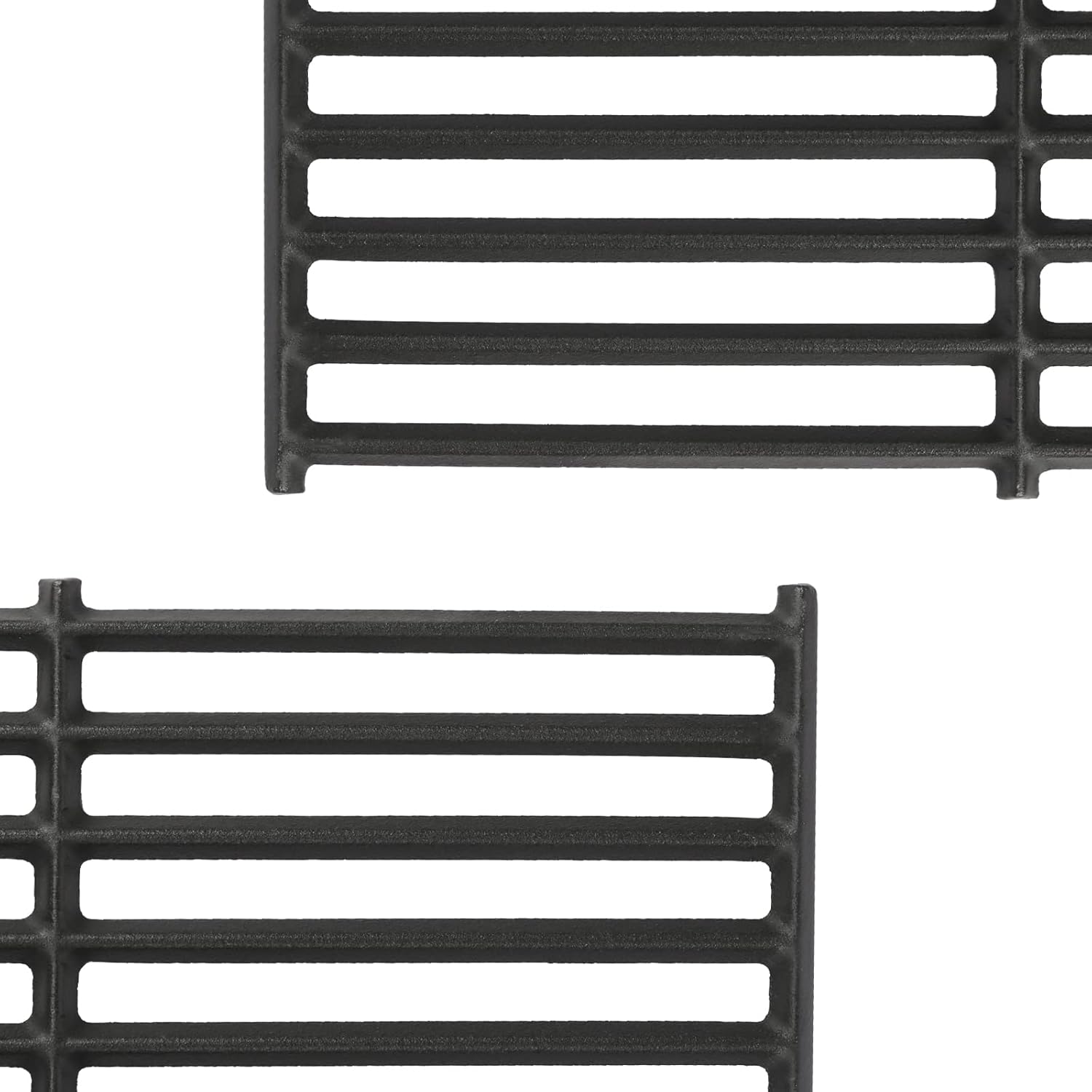 Uniflasy Cast Iron Grill Grate fit Chargriller 1733 Smokin' Champ Charcoal Grill Horizontal Smoker Grates,Cooking grate Replacement Parts for Chargriller Set of 3