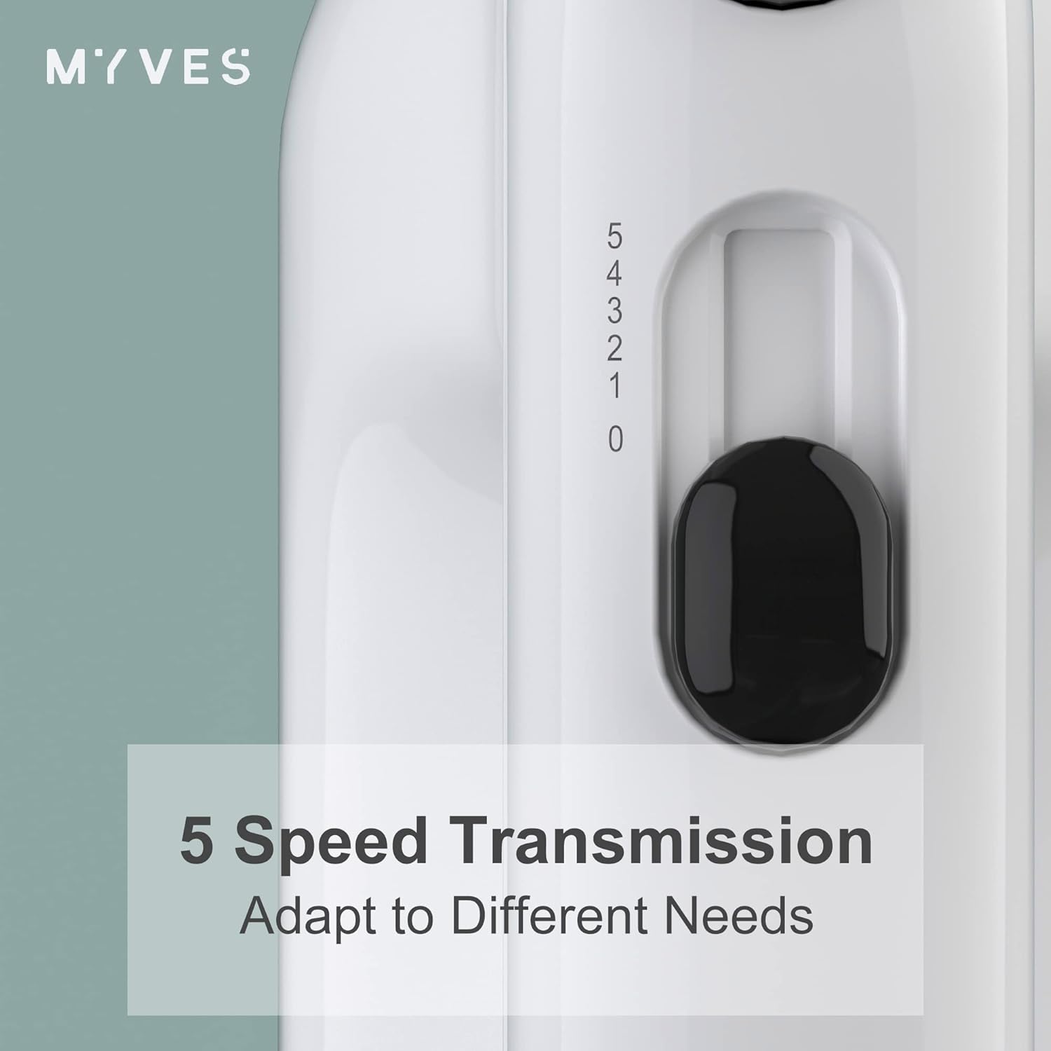 Hand Mixer Boasts a Powerful motor, 5 Speeds, Durable Stainless Steel Design, Fashion White Color and User-Friendliness, 5 Attachments, Ideal For both Chefs and Beginners