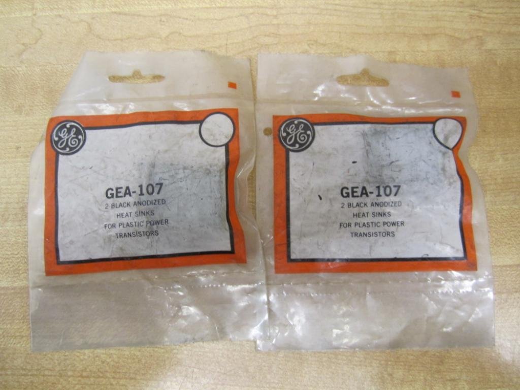 General Electric GEA-107 Pack of 2 Heat Sinks