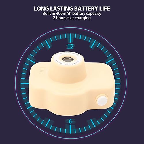 Miniatura 3 de Cámara para niños, cámara digital para niños de 1920 x 1080 con pantalla de 2.0 pulgadas, mini videocámara digital para niños, Navidad, cumpleaños,