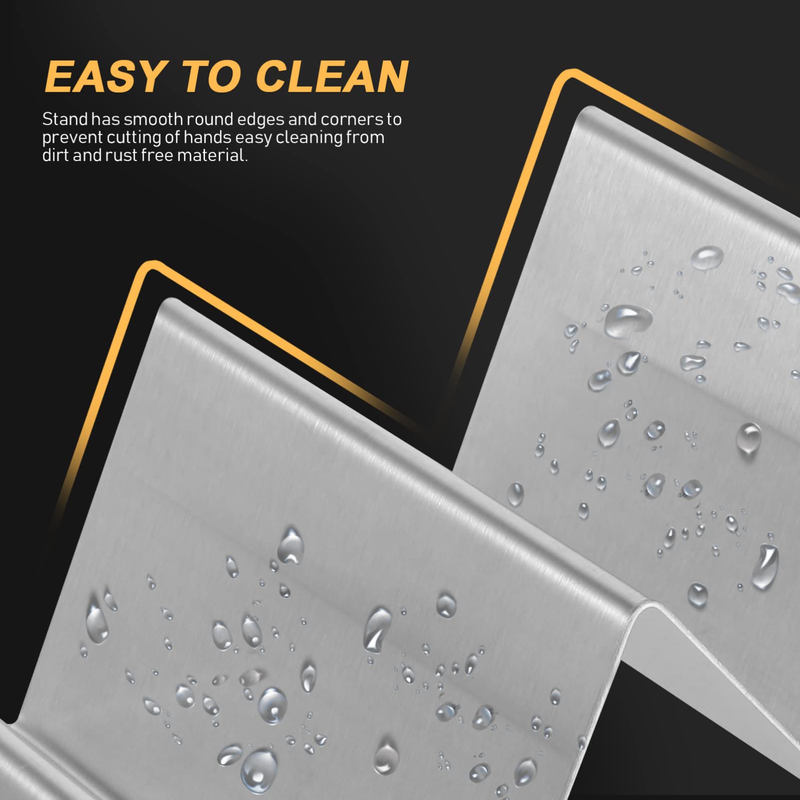 STOBAZA 2Pcs Stainless Steel Taco Rack Shaped Holder for Tacos Burritos and More Household Cutlery for Home and Parties Drain Design