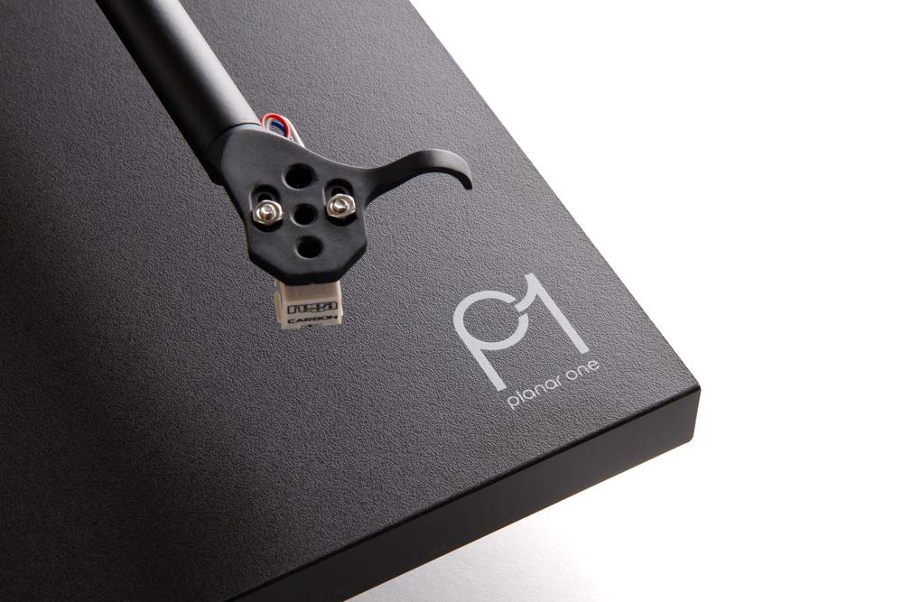 Rega - Giradischi Planar 1 Finitura nera opaca con cartuccia di carbonio Rega. Versione 2021.