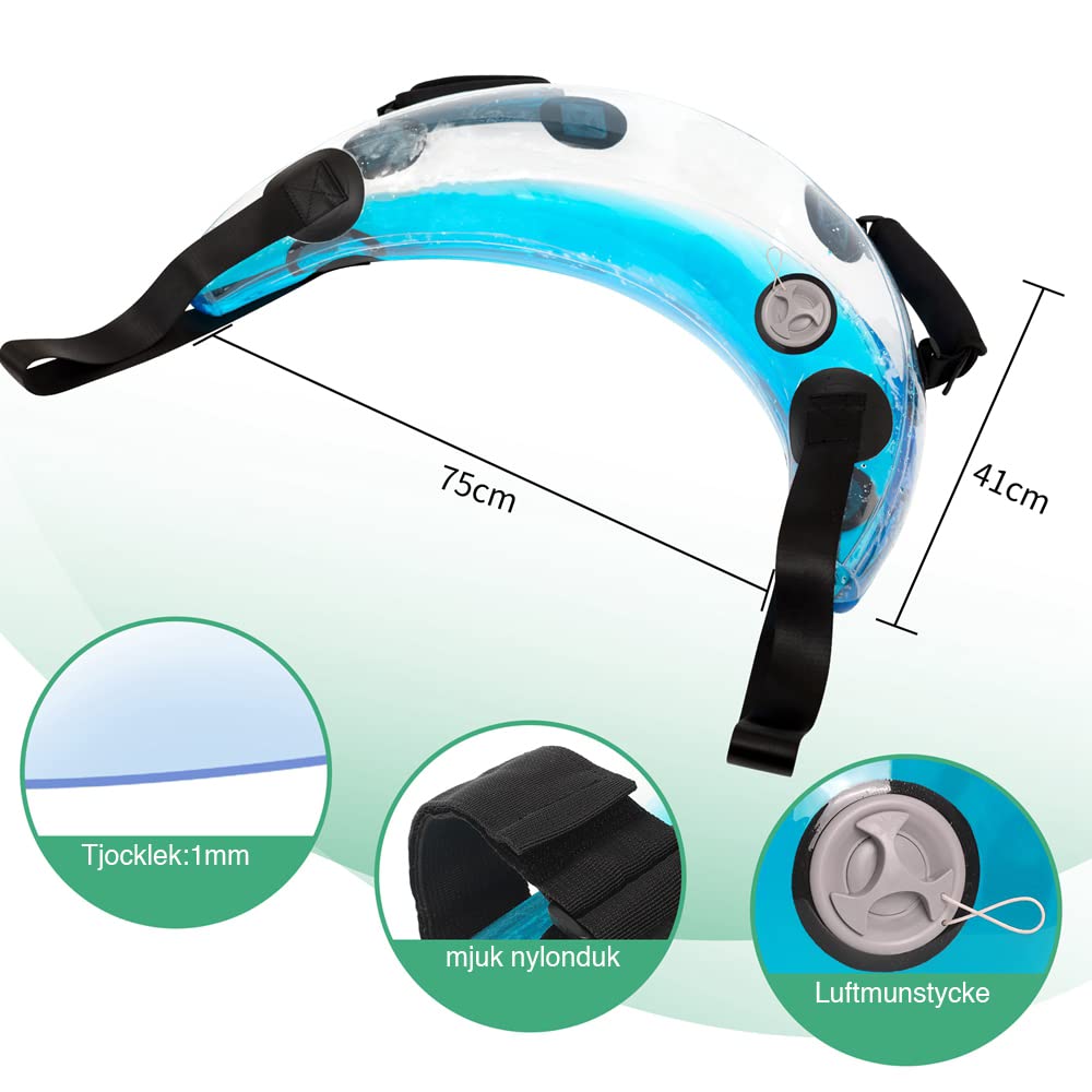 Sac Aqua Fitness Ultrasport – Sac D'eau Remplissable Pour Cardio, Crossfit Et Renforcement Musculaire