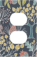 Vista 80 de Deep Blue Sea Turtles 1 Gang Outlet Covers Duplex Receptáculo Placa de pared Decorativa Eléctrica Placa Delantera Interruptores de Luz para Cocina