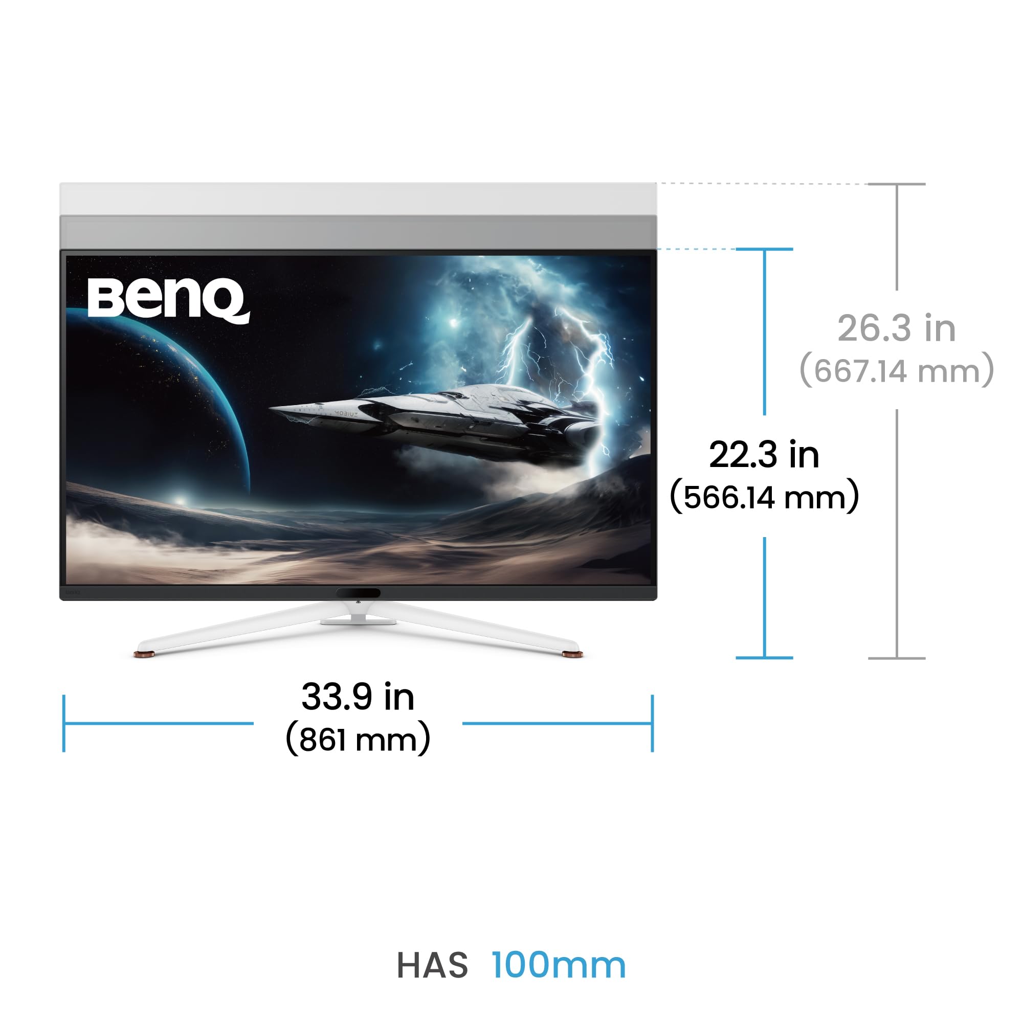 Amazon.com: BenQ MOBIUZ EX381U 38” 4K eARC 144Hz 1ms DP 1.4