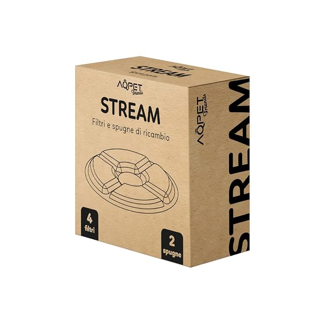 Aqpet Friends - Cartuchos de Repuesto para Fuente de Gatos Stream