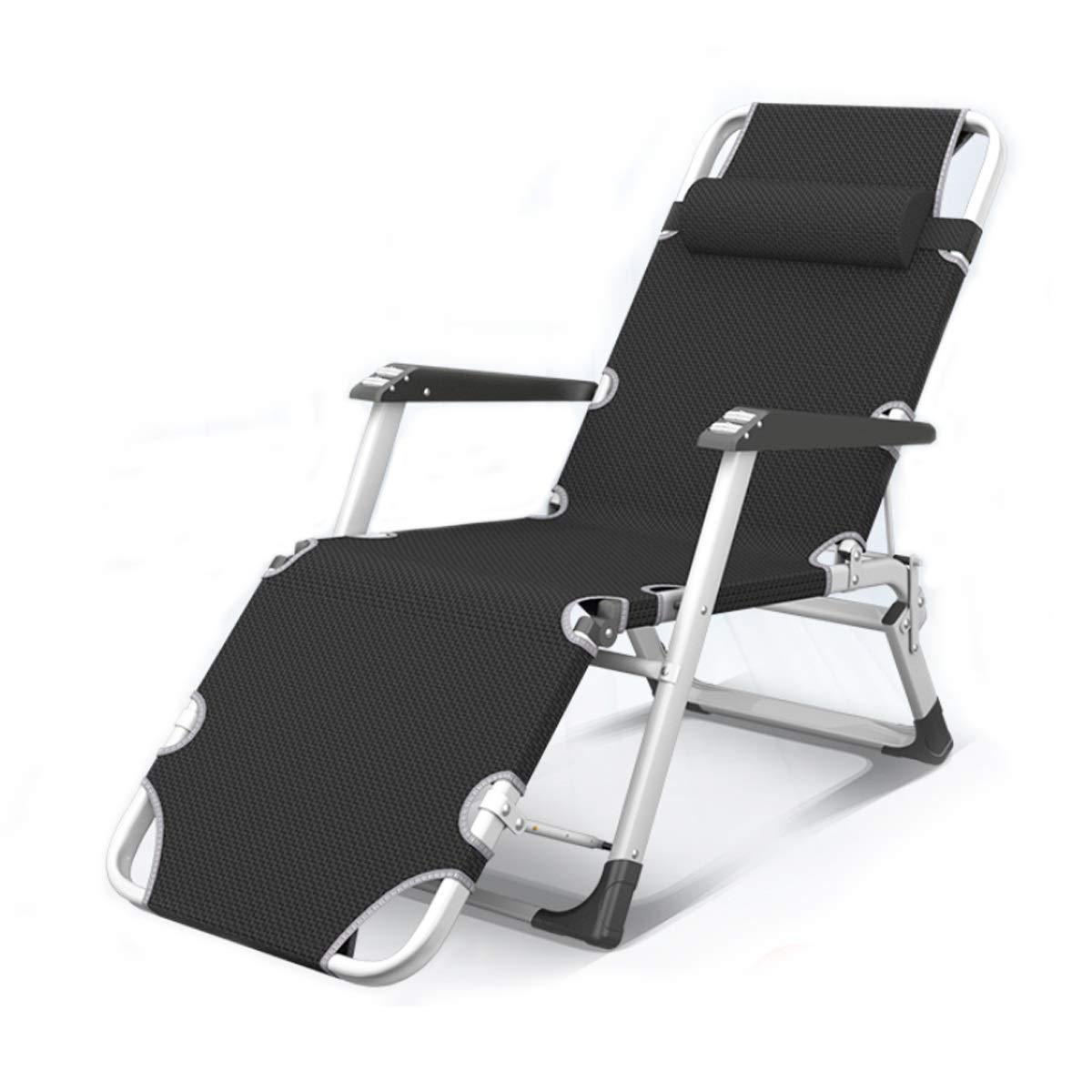 Chaise longue inclinable étanche pour éviter le mal de dos au camping