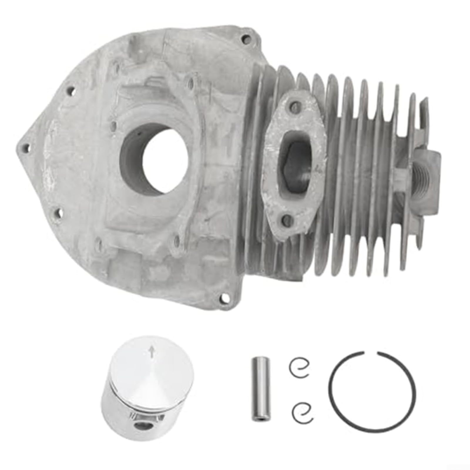 Cilindro per Pistone Kit 4161570R, per Oleo per mac Sparta 25 25TR 26 250 per efco 8200 8220 8260 Decespugliatore Parti di Riparazione Set di Metallo, per Manutenzione Giardino