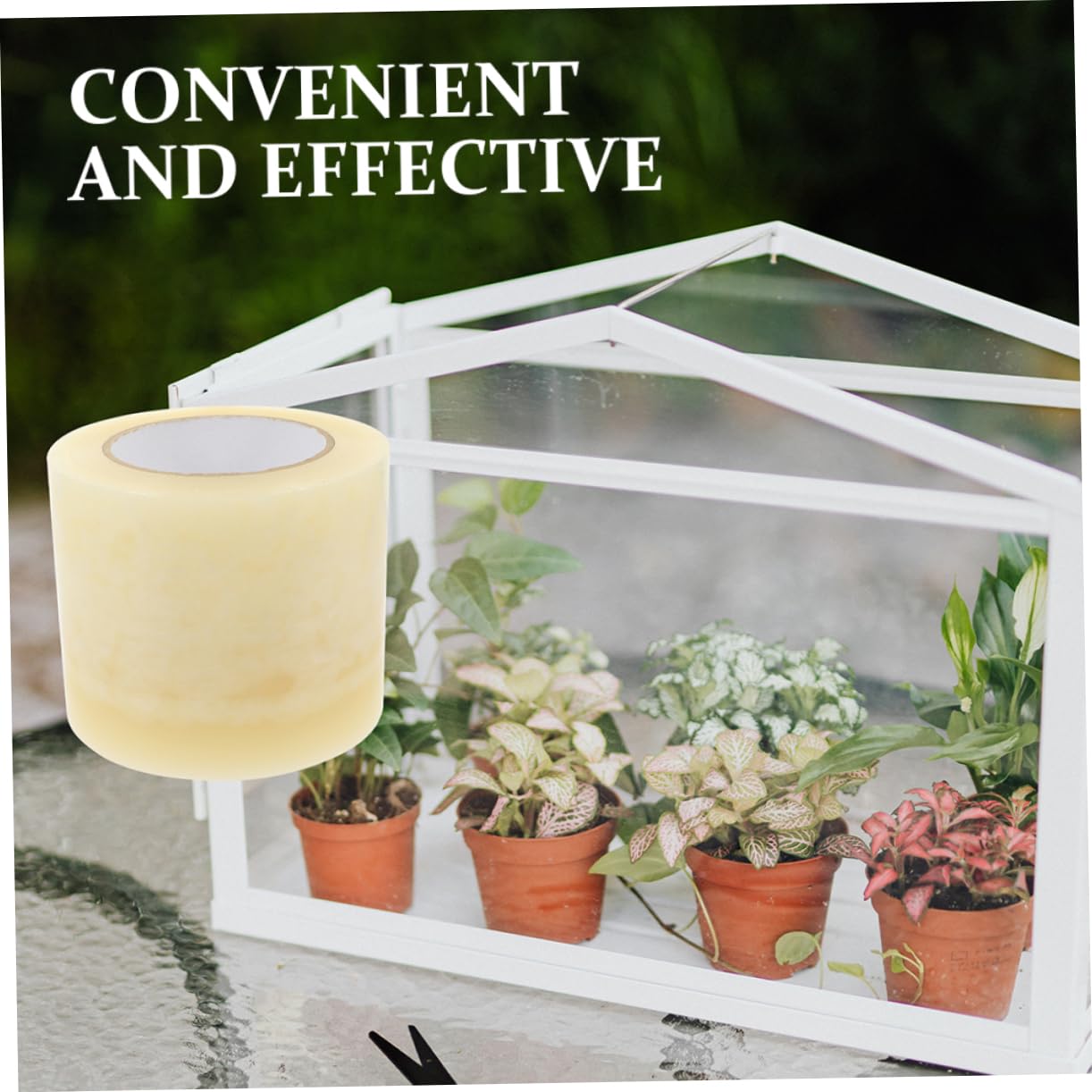 BESTonZON 4rouleaux Ruban Réparateur Étanche pour Adhésif Transparent pour Réparation De Tentes Et Bâches Aux Intempéries Et Aux Déchirures
