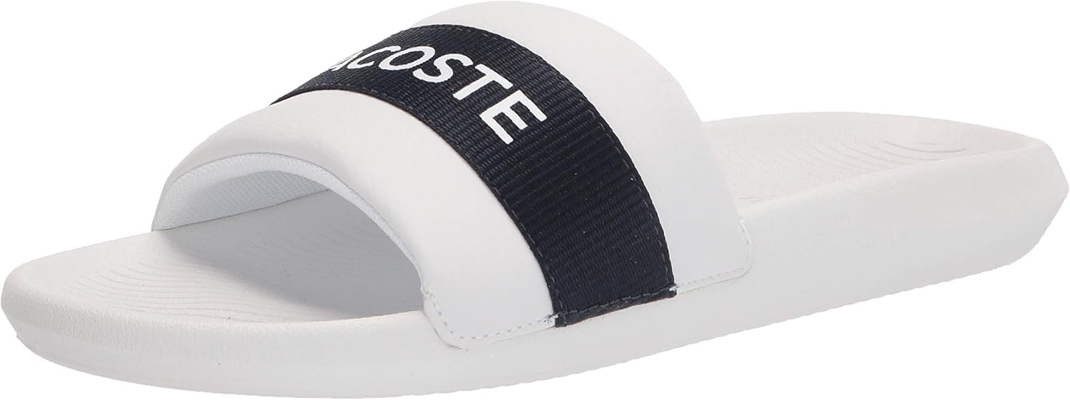 LACOSTE Mens Croco Flip-flop Sandals, Pink, Size Egypt Ubuy