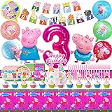 [Decoración de la mesa de la fiesta de cumpleaños de los niños]: Los delicados diseños temáticos son populares entre los niños de todas las edades. Con simpáticos dibujos animados y colores vivos, nuestros platos, pegatinas y otras decoraciones tienen un aspecto adorable.