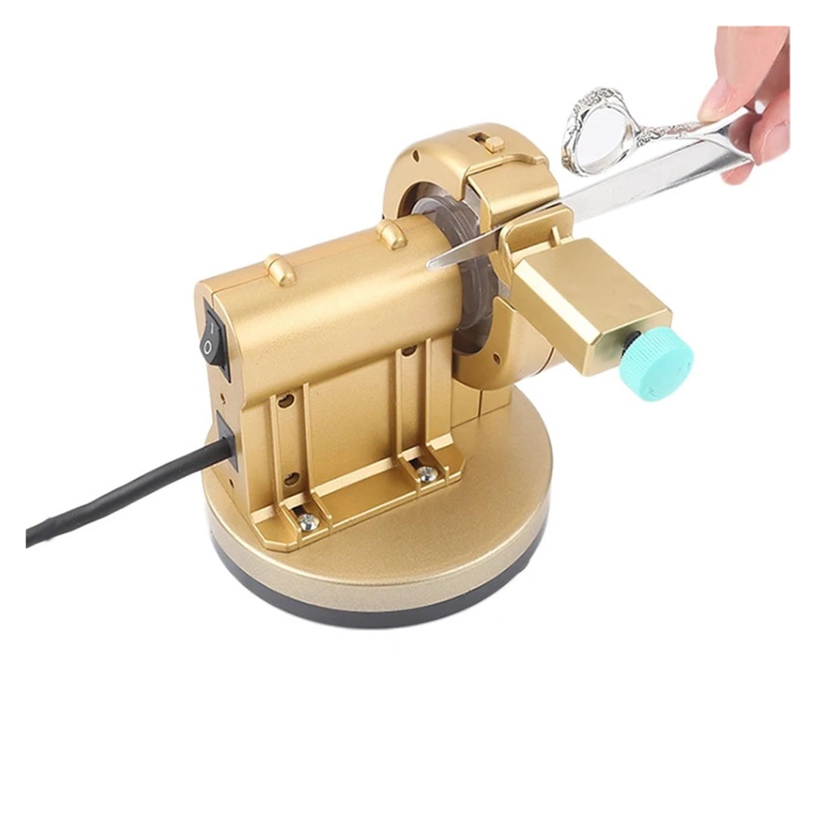 G2 auto-affûta rectifieuse Salon de coiffure boutique ciseaux outil de meula professionnel plat tailleur couture aiguiseur Ports USB