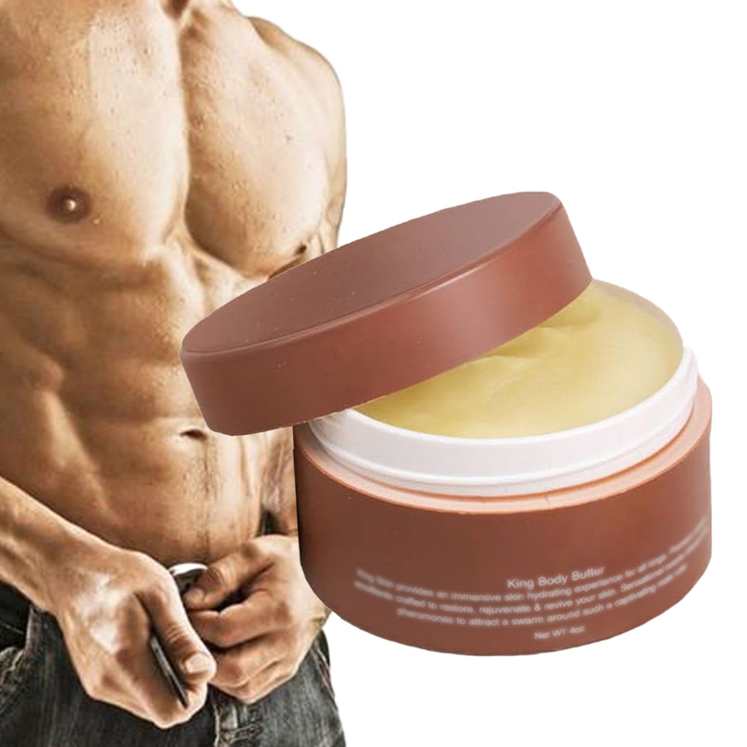 Skin Body Butter For Men, Skin King Organic Cologned Body Butter,Skin King Body Butter, Skin Cologne Body Butter For Men - Warm Scent,Firming Moisturizing Body Butter(1Pcs)