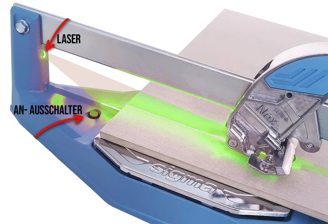 Sigma - Kit laser per tagliapiastrelle serie 4 Nex e Sigma UP