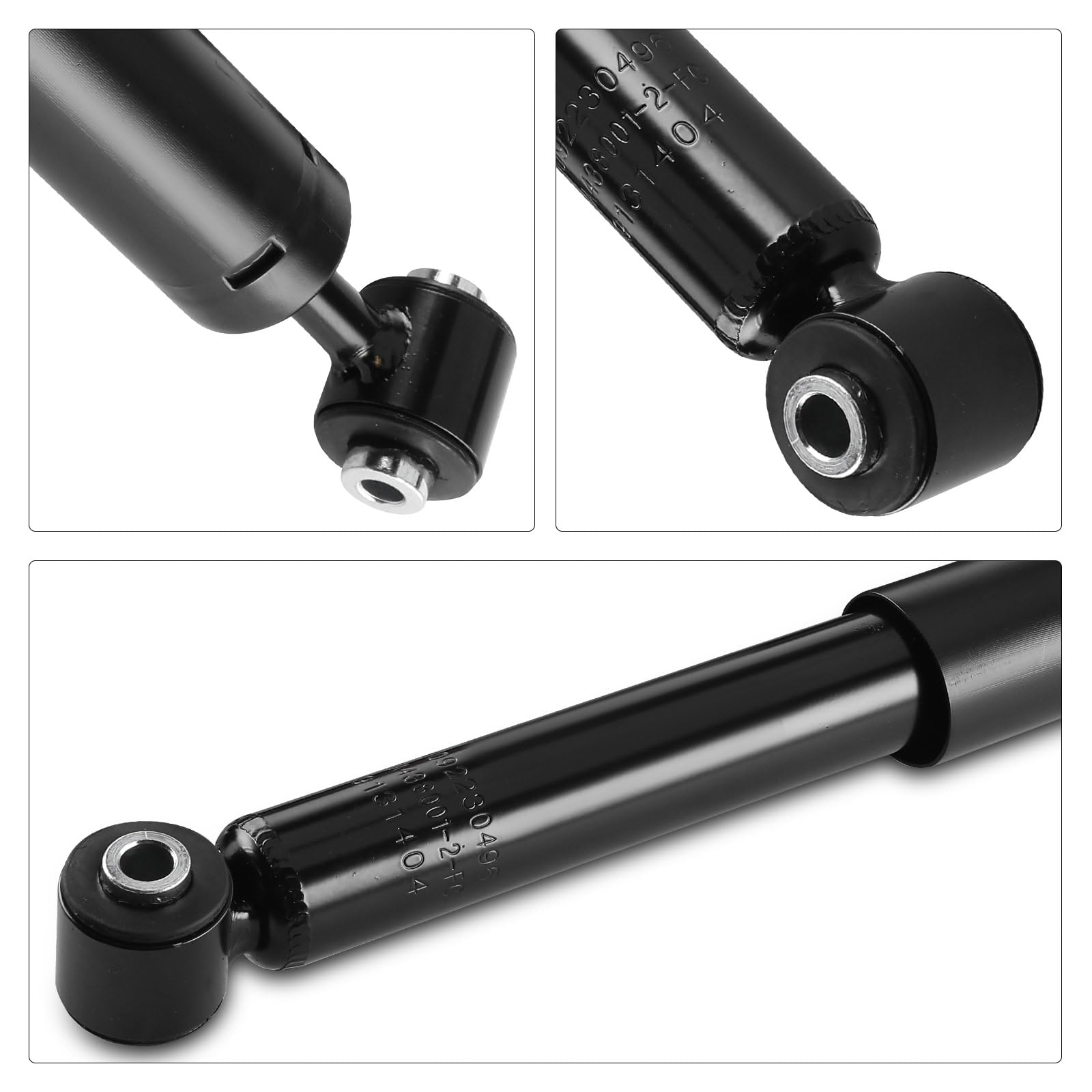 Frankberg 2x Ammortizzatori per sospensioni Ammortizzatori per telaio Posteriore sinistro destro 487mm Pressione del gas Compatibile con 2008 I CU C3 Aircross II 2C 2R C4 Cactus 3647912,3438001