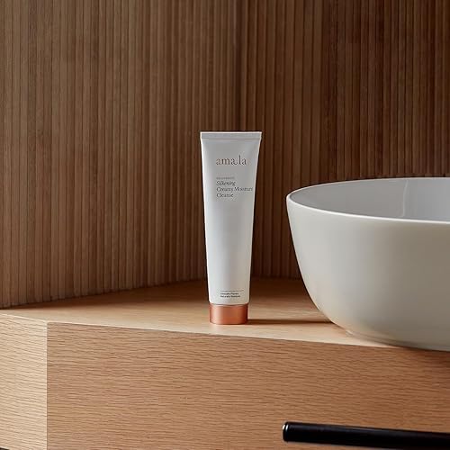 Miniatura 6 de Amala La limpieza cremosa de humedad sedosa elimina naturalmente los desechos de maquillaje y obstrucción de poros con ácido láctico, polisacáridos