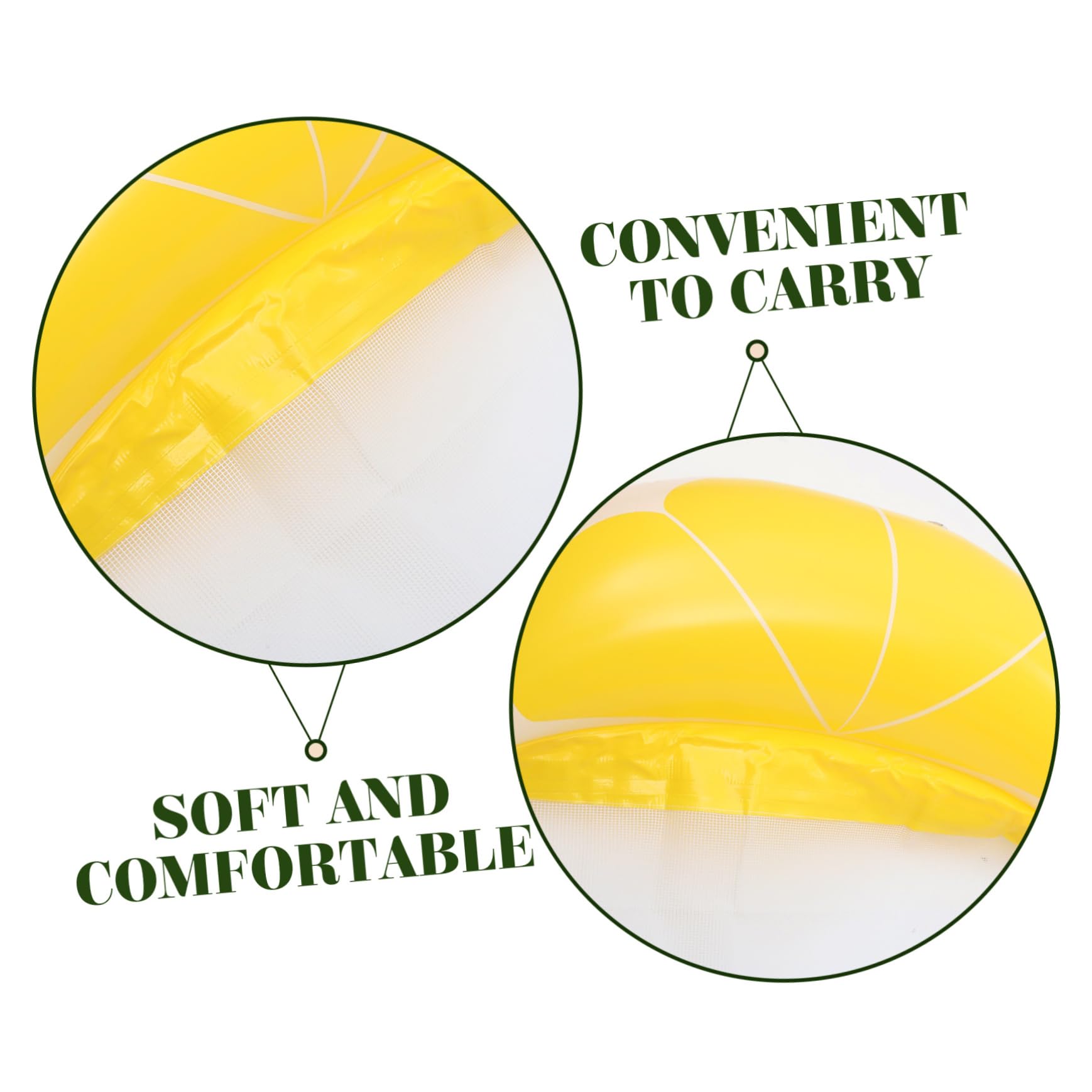 Yardwe Piscina Inflable para inflables de Piscina colchón Hinchable colchón Inflable Hamaca Flotante para Piscina de Alta Resistencia Malla a la para Piscina Nylon