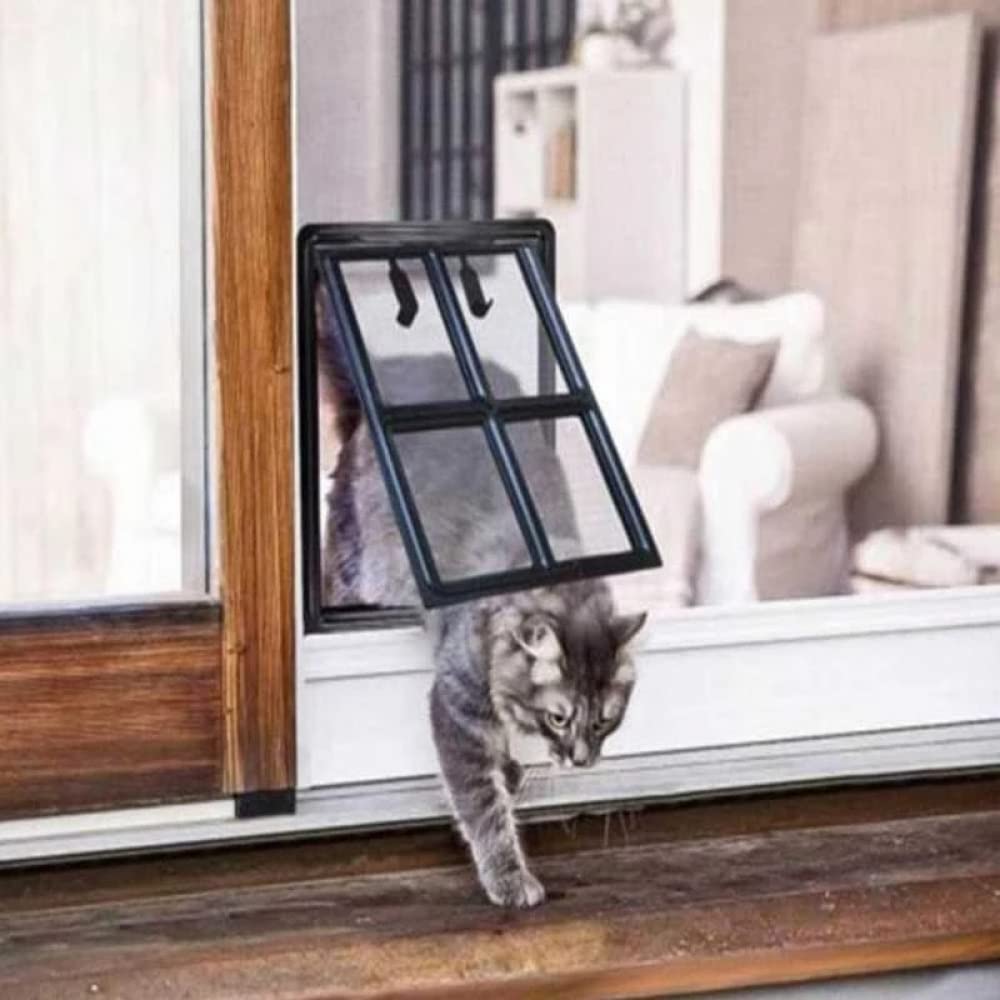 Pet Screen Door Anti Moskito Freier EIN- Und Ausstieg Hundegittertür Für Kleine Und Mittelgroße Katzen Und Hunde