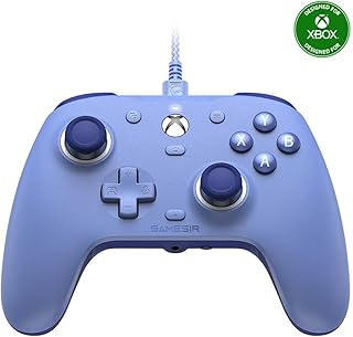 GameSir G7 SE Mando con Cable para Xbox Series X|S, Xbox One & Windows 10/11, Plug and Play Gamepad para Juegos con Joysticks de Efecto Hall, Conector de Audio de 3,5 mm (Azul)