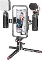 Small rig スマホリグ　ハンドル付き Amazon.com: SmallRig All-in-One Universal Phone Video Rig