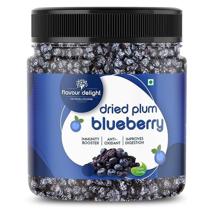 Image of Flavour Delight Premium Blueberry Snack 500g | Soft & Chewy | Antioxidant Rich