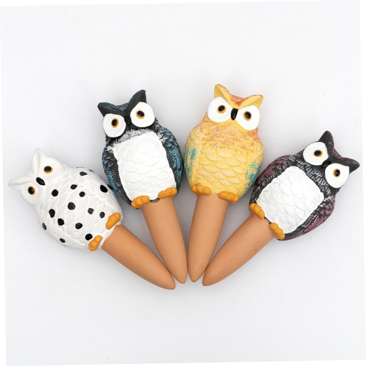 Toddmomy Arroseur Automatique pour Plantes Hibou 210ml, Lot de 4