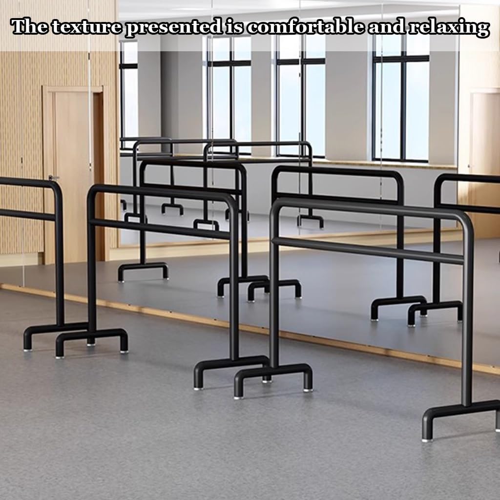 Sbarra Danza Classica Semplice sbarra da balletto in ferro metallico, asta di prolunga per asta di compressione per gambe per adulti e bambini, forte capacità di carico ( Color : Black , Size : 1.2M/3