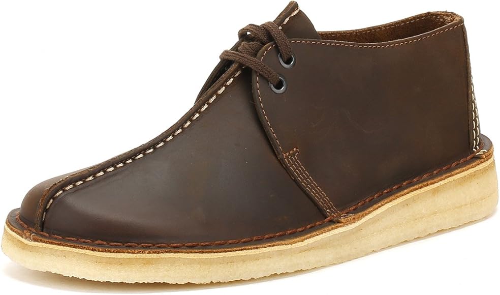 Amazon.co.jp: [クラークス] 本革 レースアップシューズ デザートトレック メンズ : ファッション