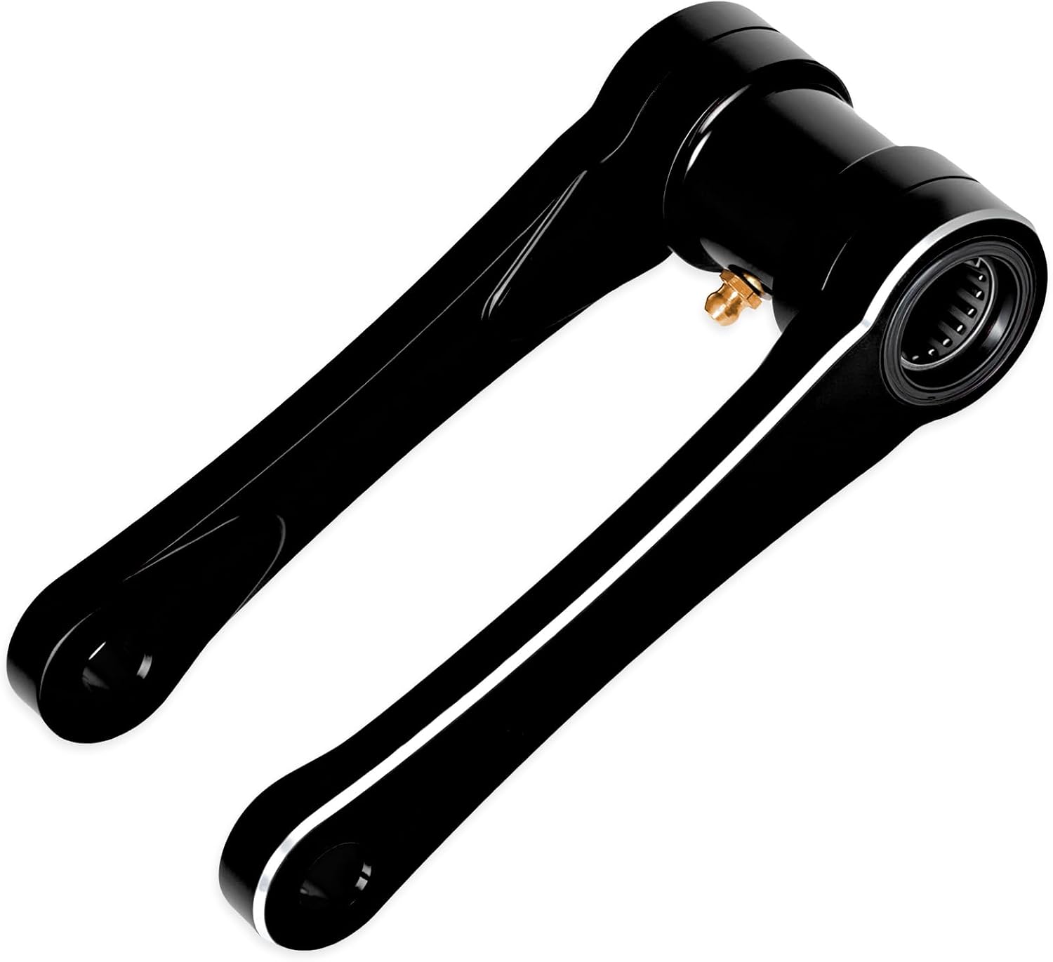 3D CNC Rear Suspension Lowering Link Accessories Compatible with CR125R CR250R CRF250X CRF250R CRF450R CRF450X Off Road Dirt Bike Lowerings KIt Motorcycle Rear Drop Links (Black)