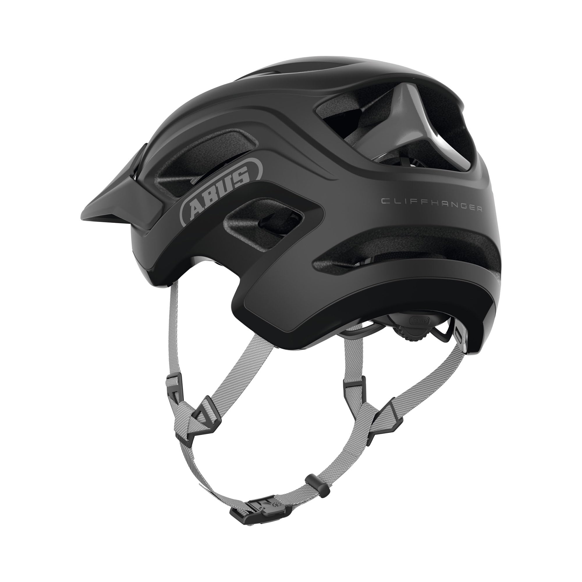 ABUS CliffHanger Kask MTB, muted black, M (rozmiar M)