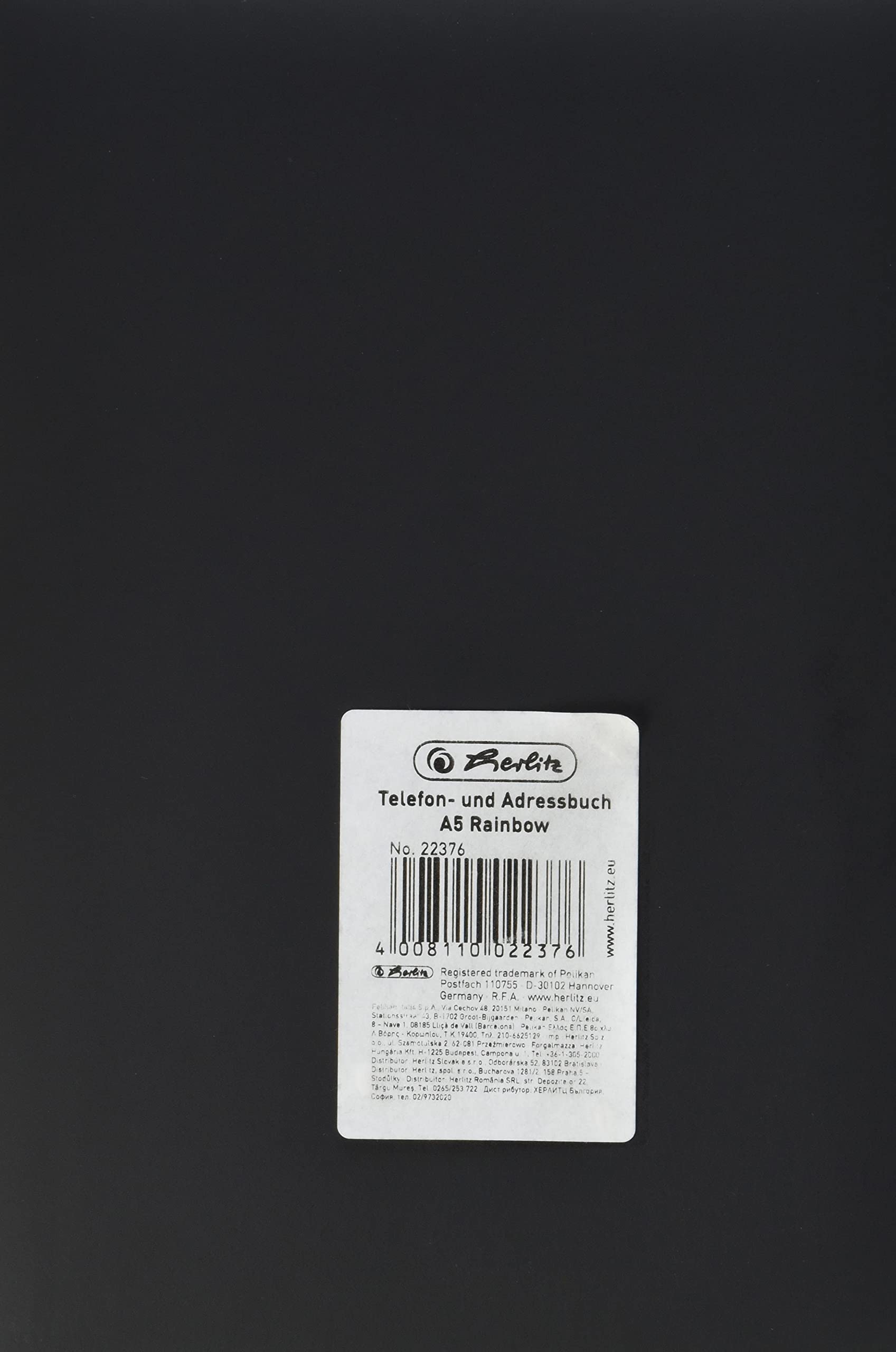 Herlitz 22376 - Libreta de direcciones A5