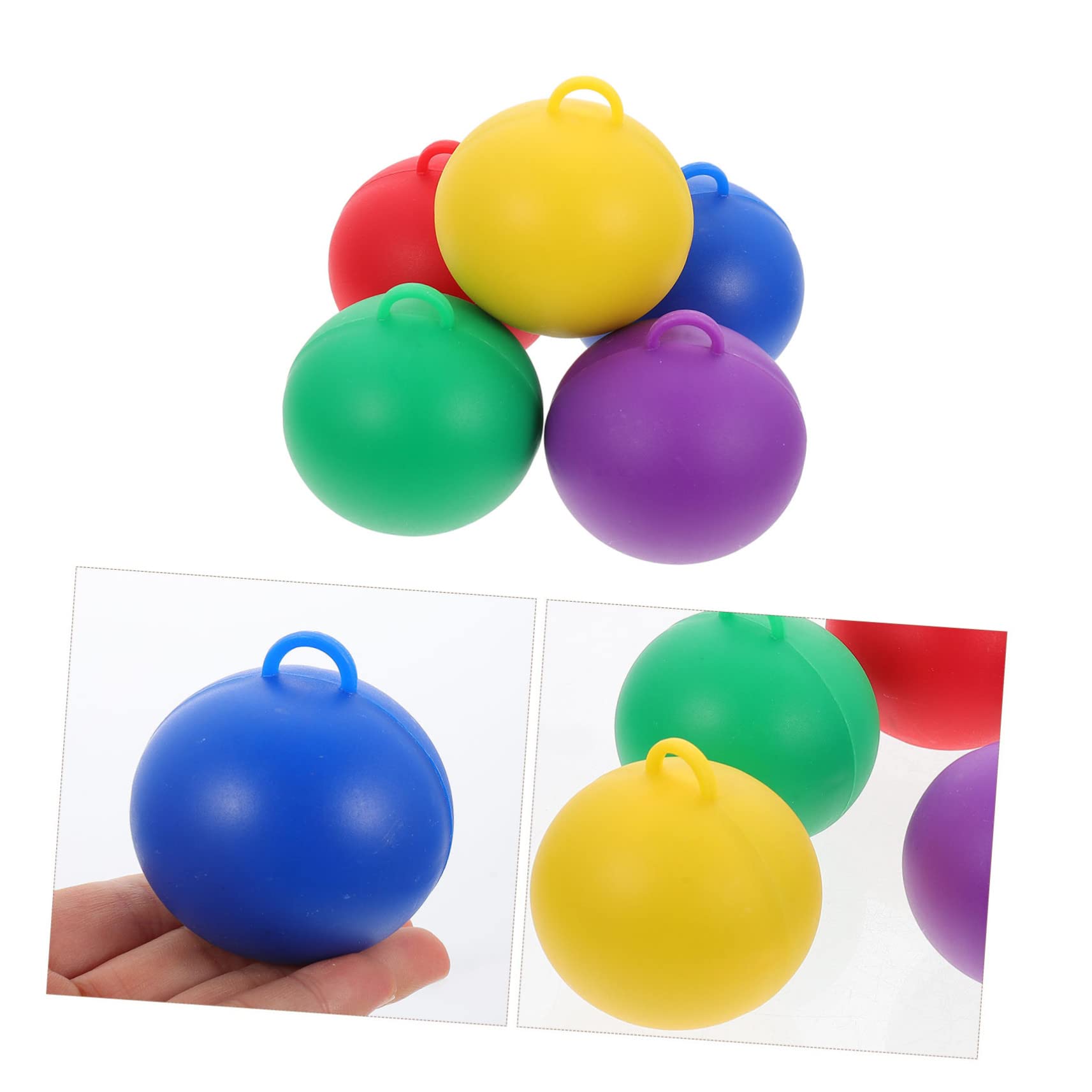 jojofuny 10 Piezas Bloque De Peso De Globo Pesas Para Globos Pequeños Pesas De Bola De Globo Soporte Para Globos De Mesa Globo Pesado Pesas De Helio El Plastico Pequeño Globo Niño Colgante