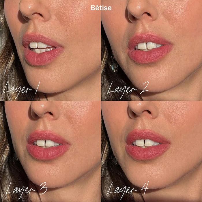 VIOLETE - Balm Sheer Matte Lipstick - Hydrating, Buildable Sheer Color with Soft Matte Finish, Comfortable Wear, Vegan & Cruelty-Free - Color: Betise - (neutral berry)
